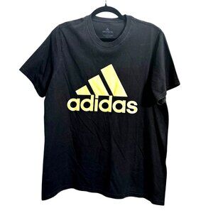 Adidas Black & Gold Amplifier Tee Size L